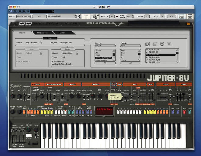 Arturia Jupiter-8V